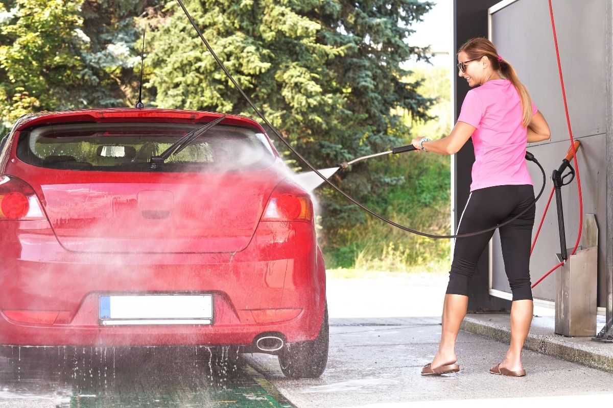 Most of Germany had banned car washing at home, favouring commercial facilities